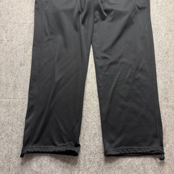 Nike THERMA-FIT Sweatpants Men L Black Fleece 32" Adjustable Leg KO Knockout b10 - Picture 10 of 16